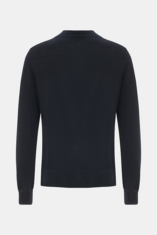 NAVY BLUE 1/2 TURTLENECK TRICOT 2