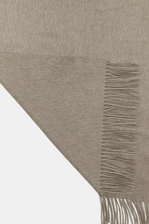 CAMEL CASHMERE SHAWL 2