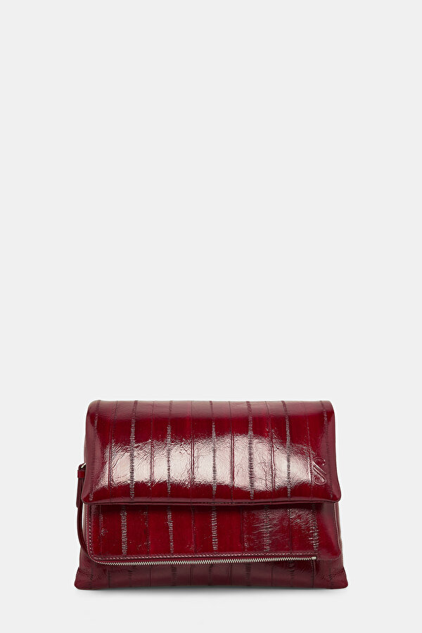 RED LEATHER BAG
