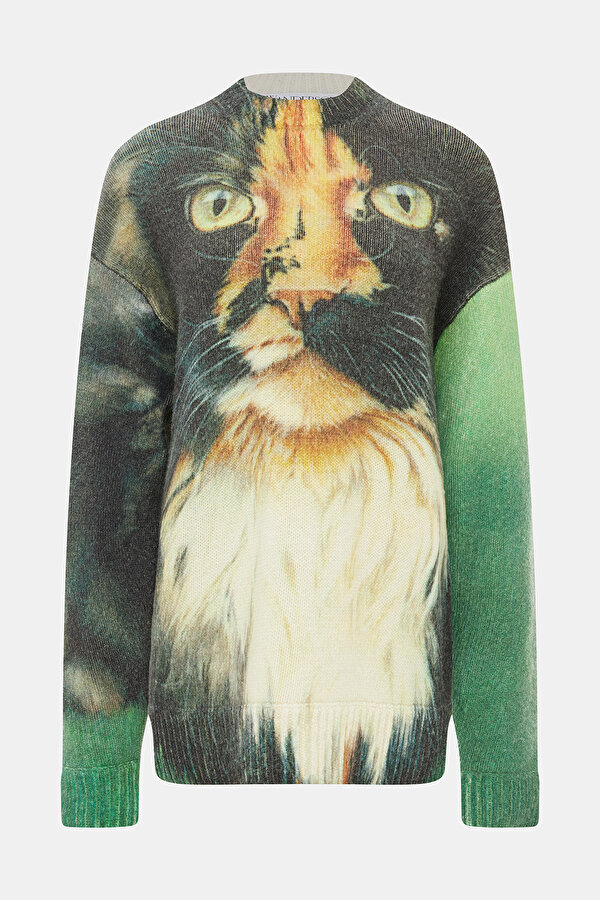 MULTICOLOR WOOL JERSEY