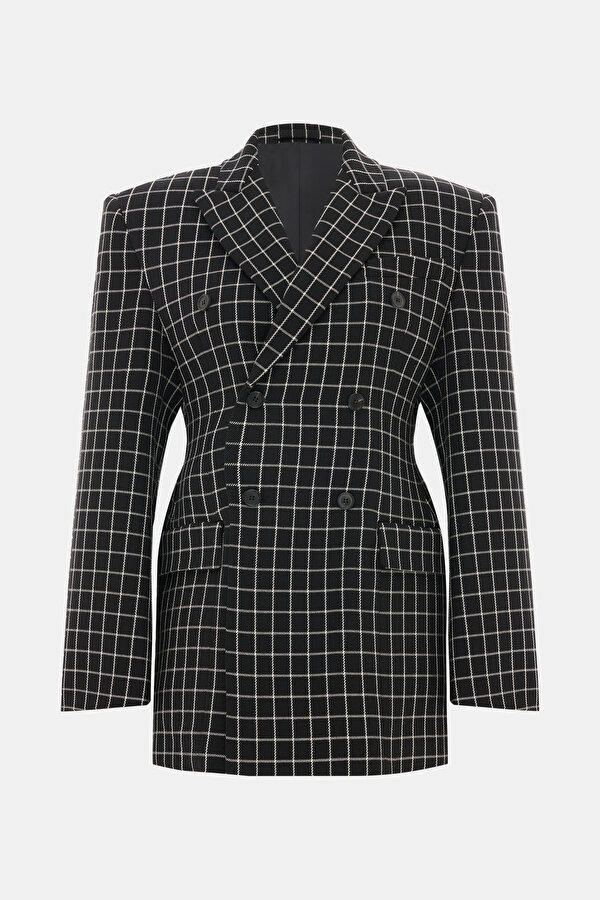WHİTE WOOL JACKET