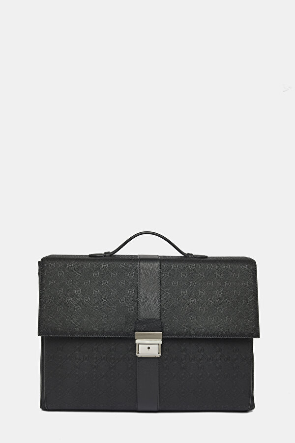 BLACK MONOGRAM BAG