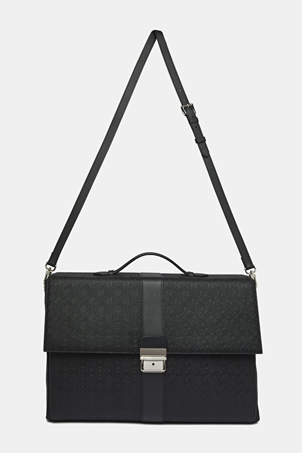 BLACK MONOGRAM BAG 2