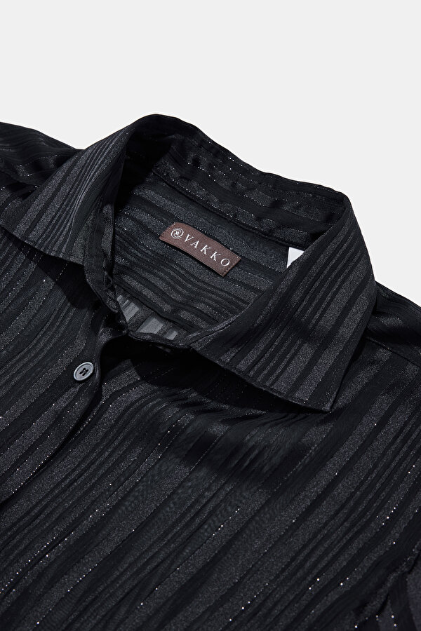 BLACK LONG SLEEVE SHIRT 6