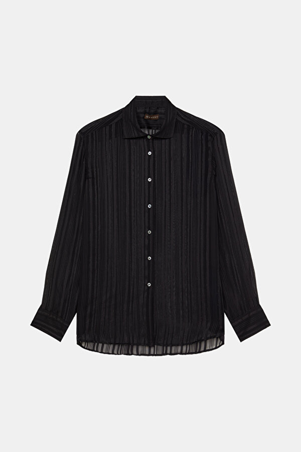 BLACK LONG SLEEVE SHIRT