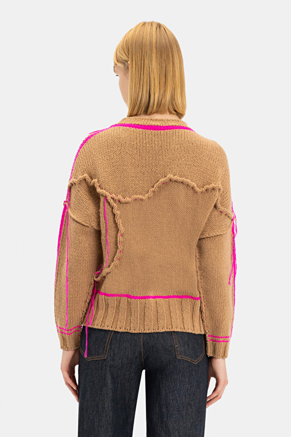 PINK BASIC / ROUND NECKLINE KNITWEAR 2