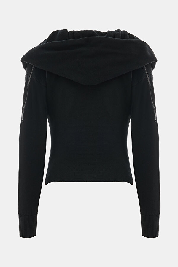 BLACK WOOL JERSEY 2