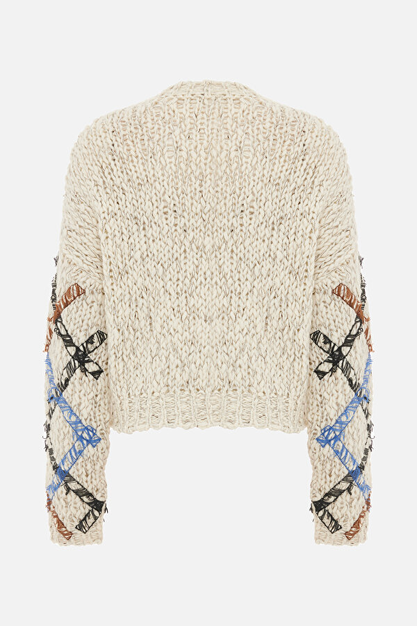 BLACK BASIC / ROUND NECKLINE KNITWEAR 6