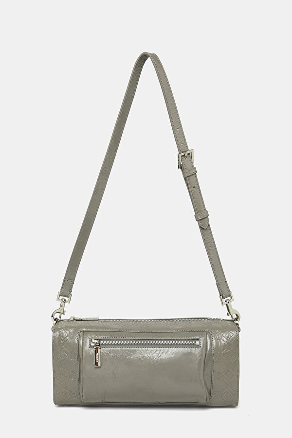 ANTHRACITE MONOGRAM LEATHER BAG 2