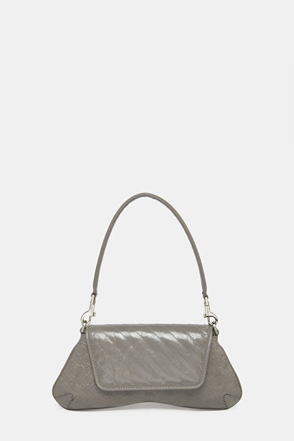 ANTHRACITE MONOGRAM LEATHER BAG