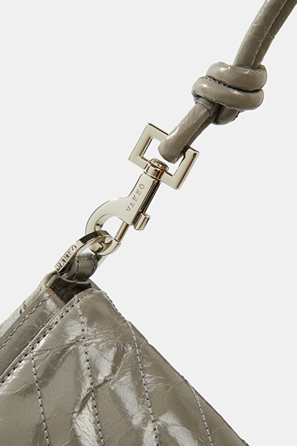 ANTHRACITE MONOGRAM LEATHER BAG 6