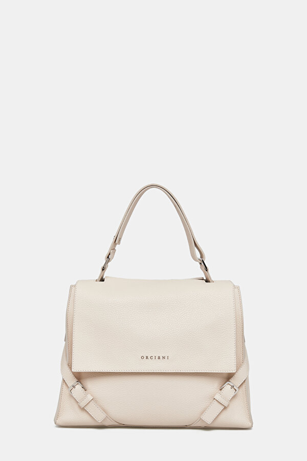 ECRU LEATHER BAG