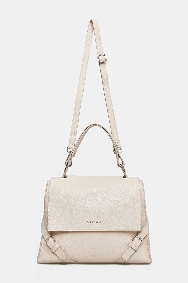 ECRU LEATHER BAG 2