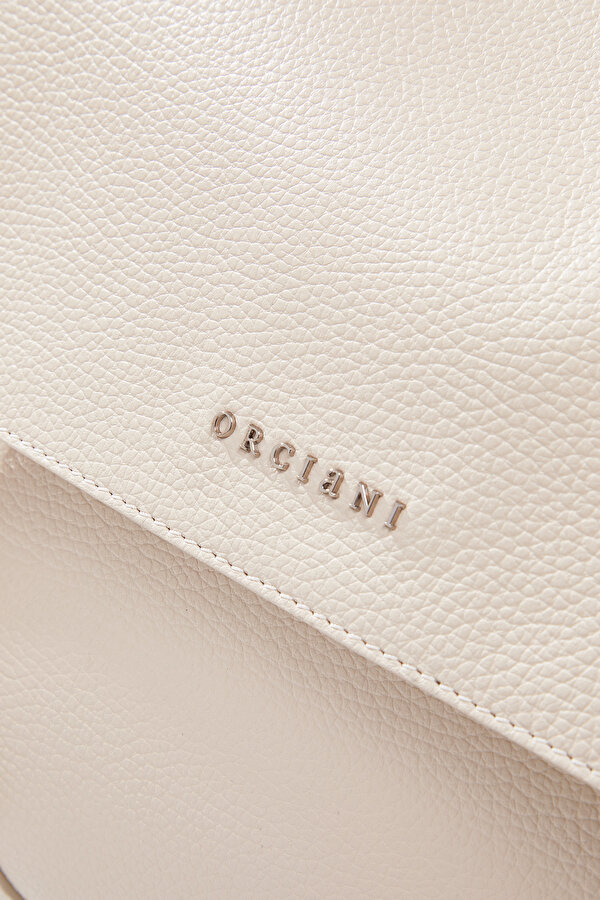 ECRU LEATHER BAG 7