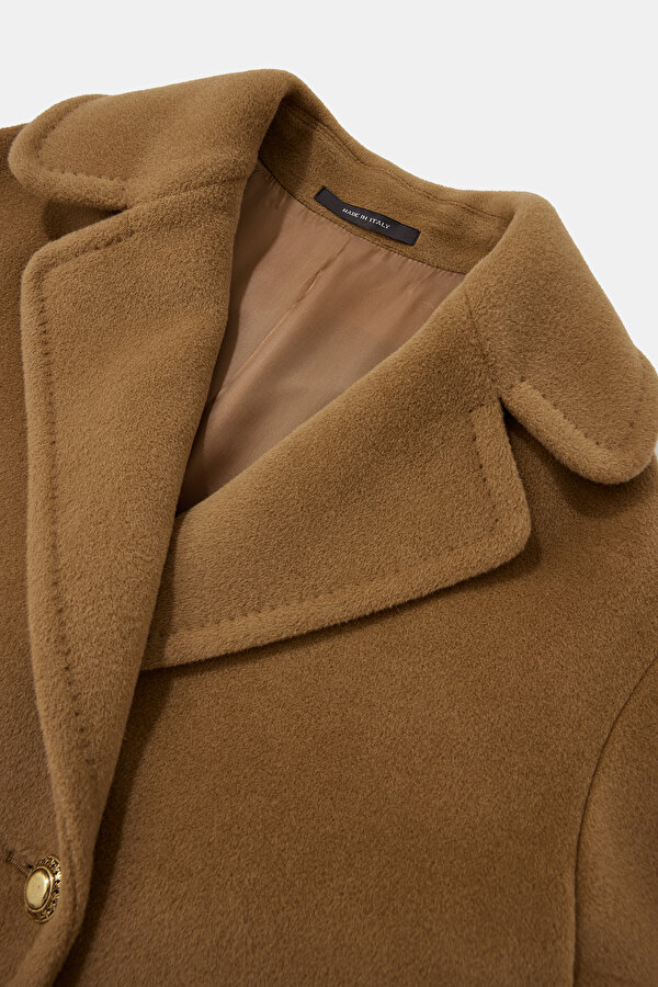 CAMEL WOOL OVERCOAT 6