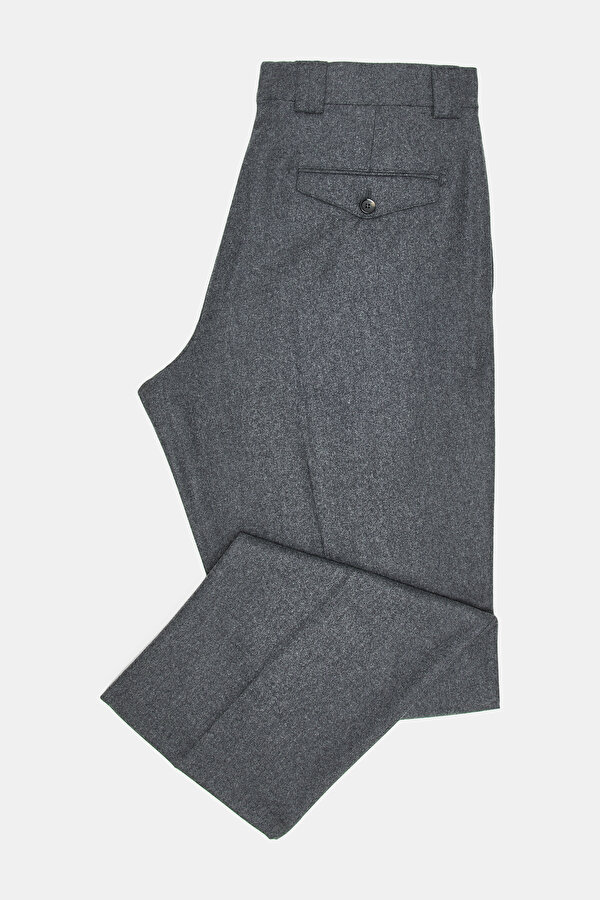 GRİ DÜZ FLANEL PANTOLON 7