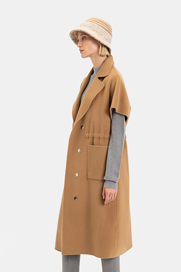 CAMEL YÜN PALTO 22