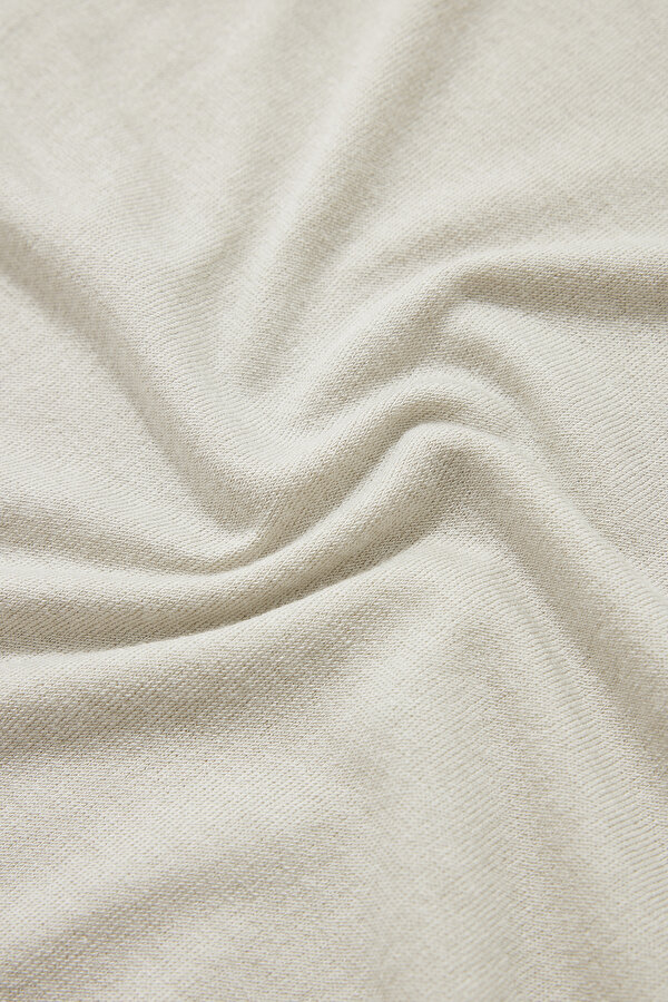 BEIGE BASIC / ROUND NECKLINE TRICOT 7