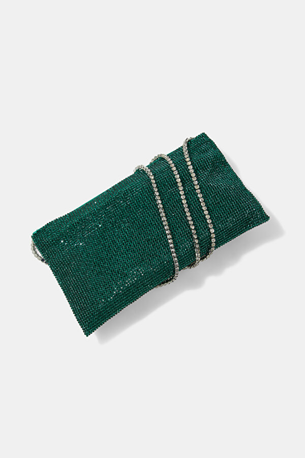 GREEN JEWELLED BAG 6