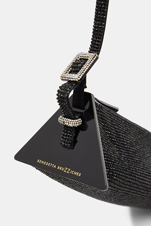 BLACK JEWELLED BAG 6