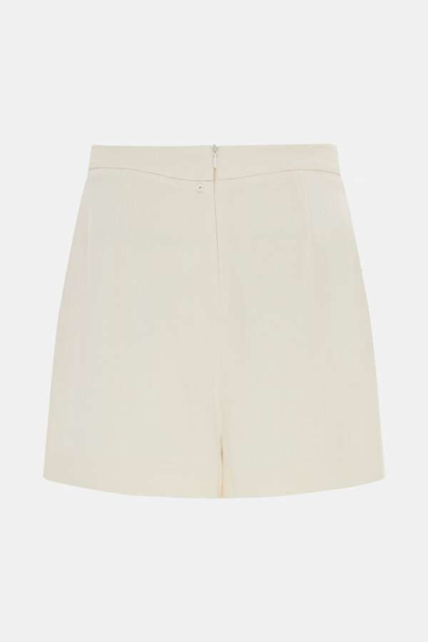 ECRU SHORT SKIRT 2