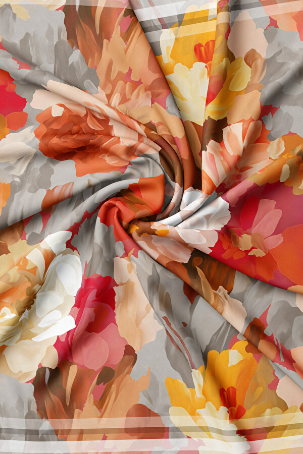 SAND TWILL SCARF 2