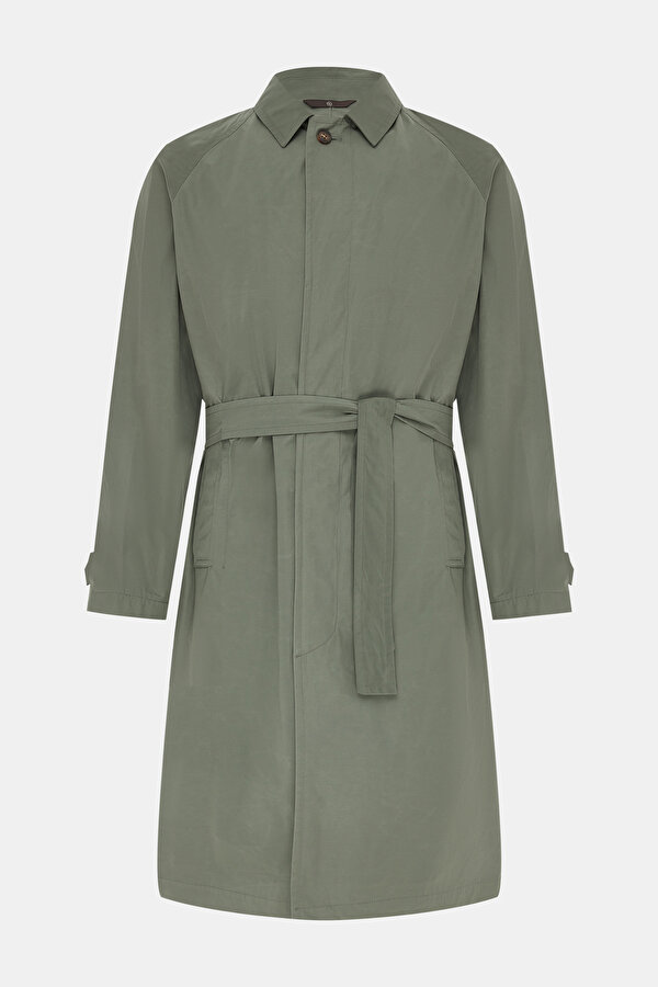 LIGHT GREEN LIGHT OVERCOAT