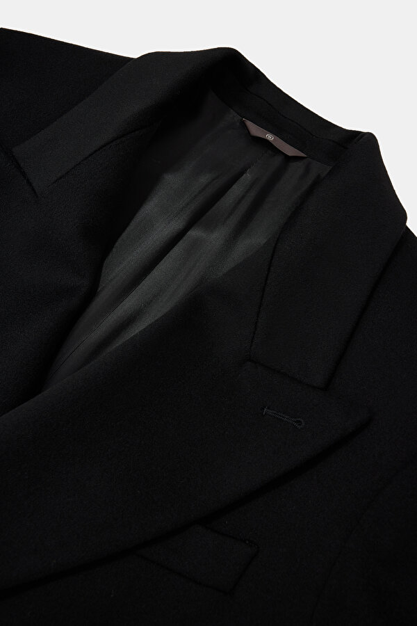 BLACK WOOL TOPCOAT 7