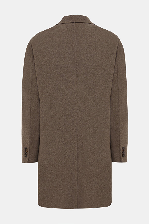 BEIGE WOOL/CASHMERE TOPCOAT 2