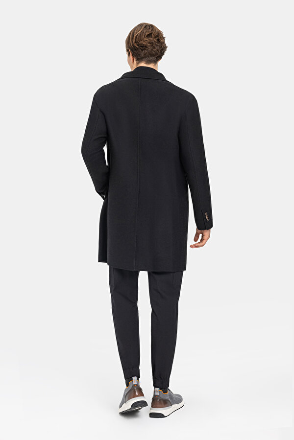 DARK GREY WOOL/CASHMERE TOPCOAT 2