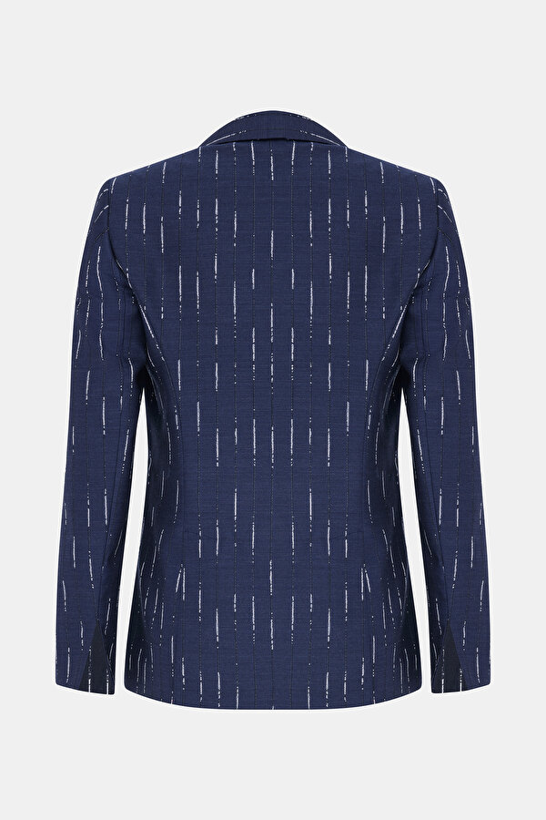 MULTICOLOR SURPLICE NECKLINE (CROSS-OVER NECKLINE) JACKET 6
