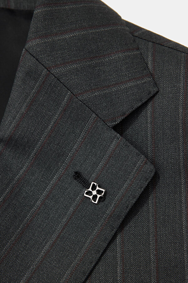 SMOKED WOOL SUIT 11