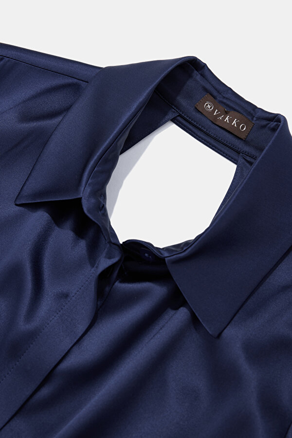 NAVY BLUE LONG SLEEVE SHIRT 6