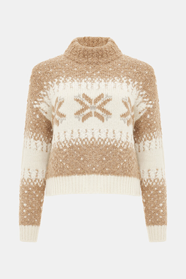 ECRU BASIC / ROUND NECKLINE KNITWEAR 7