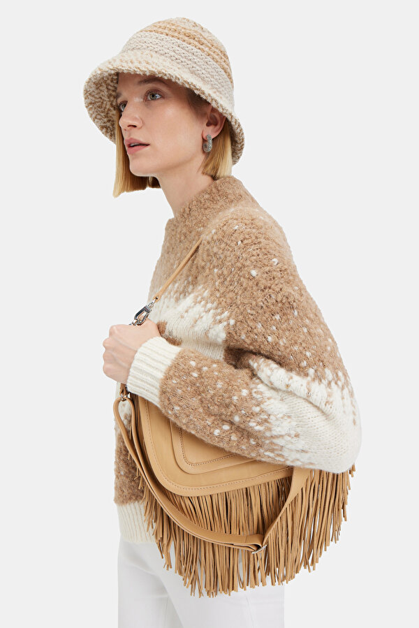 ECRU BASIC / ROUND NECKLINE KNITWEAR 6