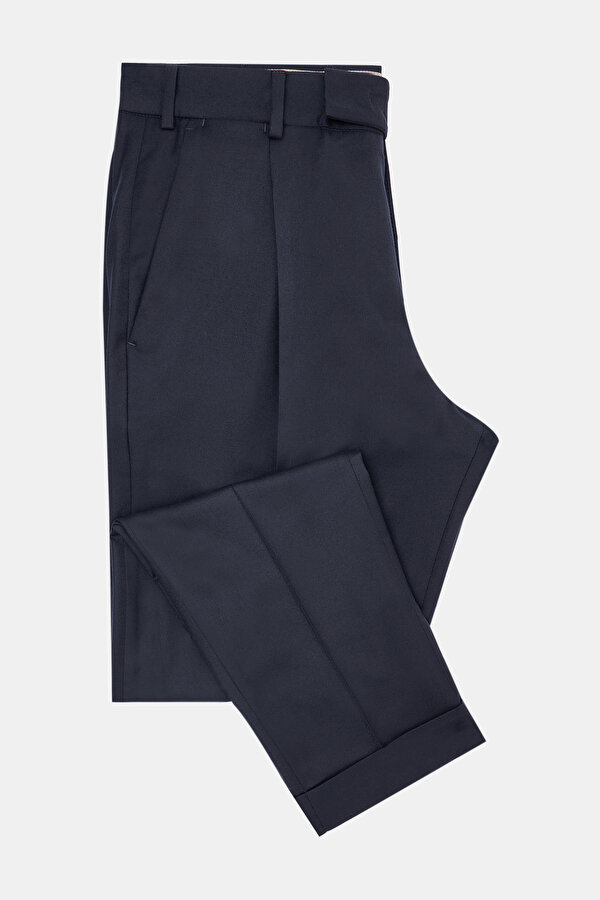 LACİVERT DÜZ FLANEL PANTOLON 6