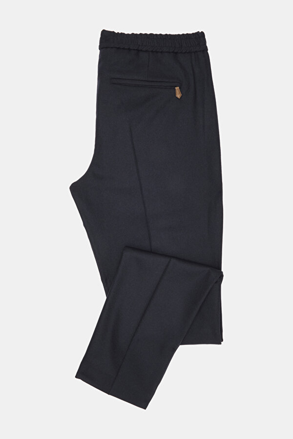 LACİVERT DÜZ FLANEL PANTOLON 6