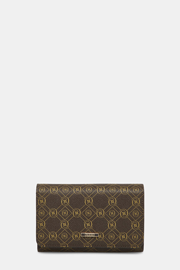 BEIGE MONOGRAM WALLET