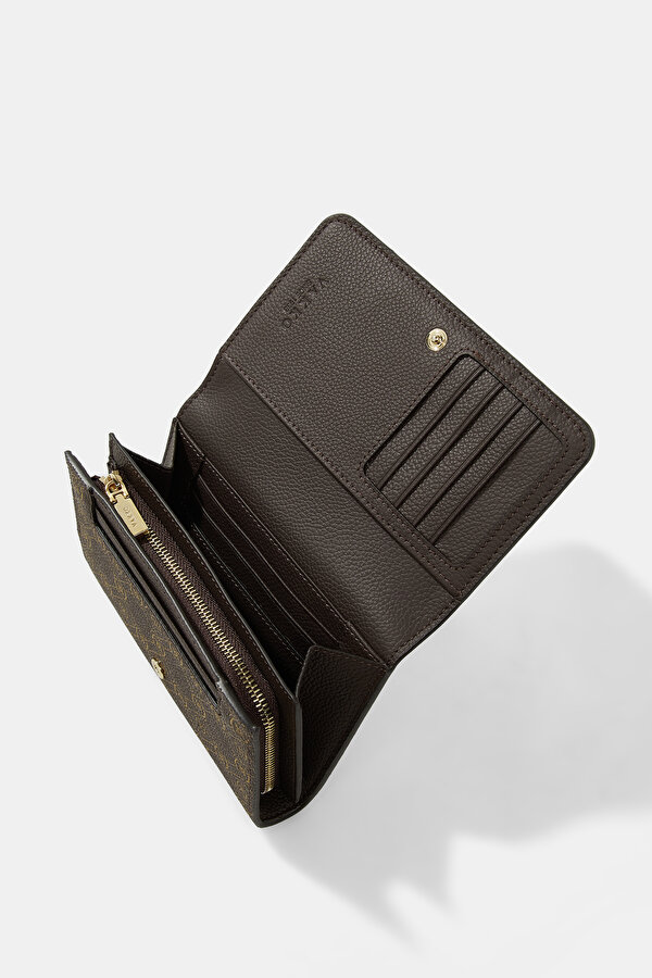 BEIGE MONOGRAM WALLET 7