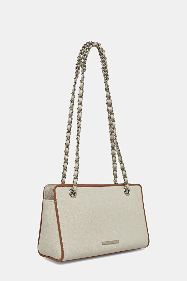 TAN MONOGRAM BAG 2