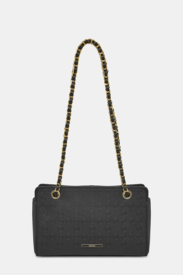 BLACK MONOGRAM BAG