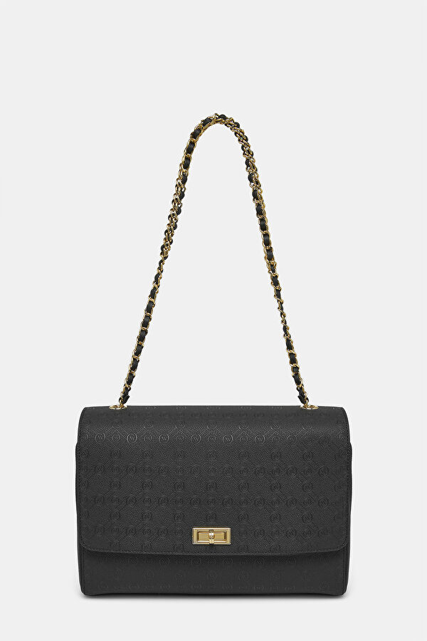 BLACK MONOGRAM BAG