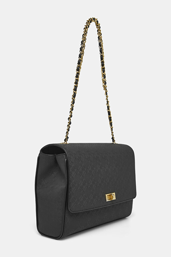 BLACK MONOGRAM BAG 2