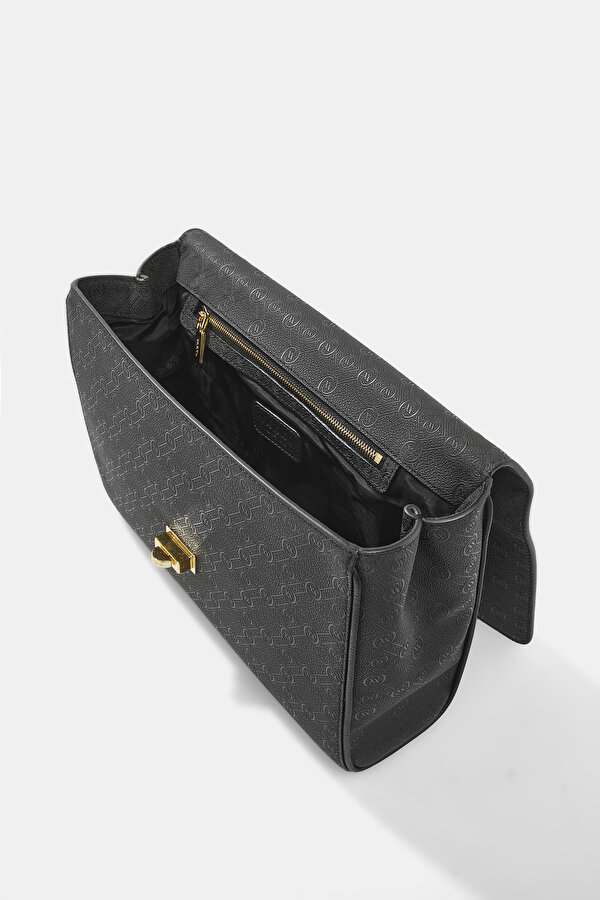 BLACK MONOGRAM BAG 6