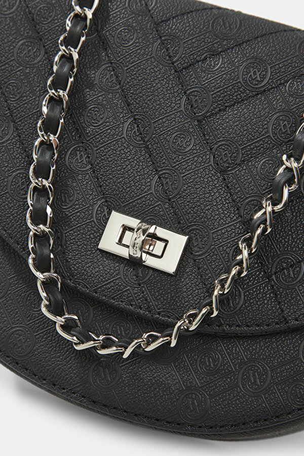 BLACK MONOGRAM BAG 6