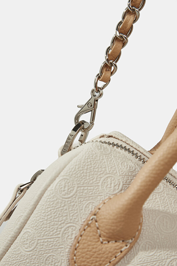 ECRU MONOGRAM BAG 7