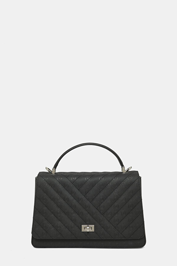 BLACK MONOGRAM BAG