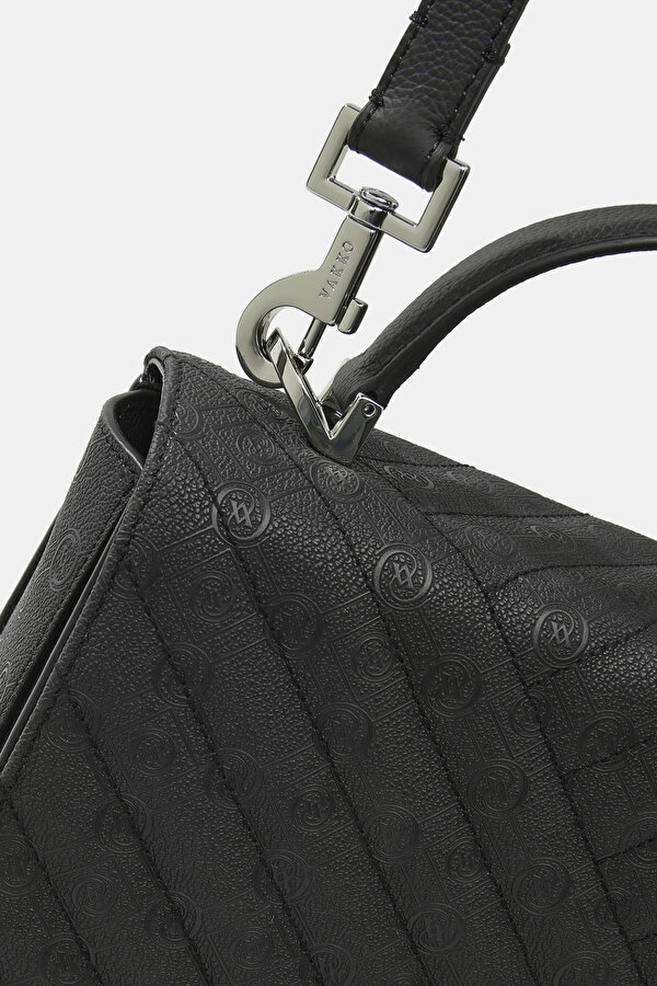 BLACK MONOGRAM BAG 7