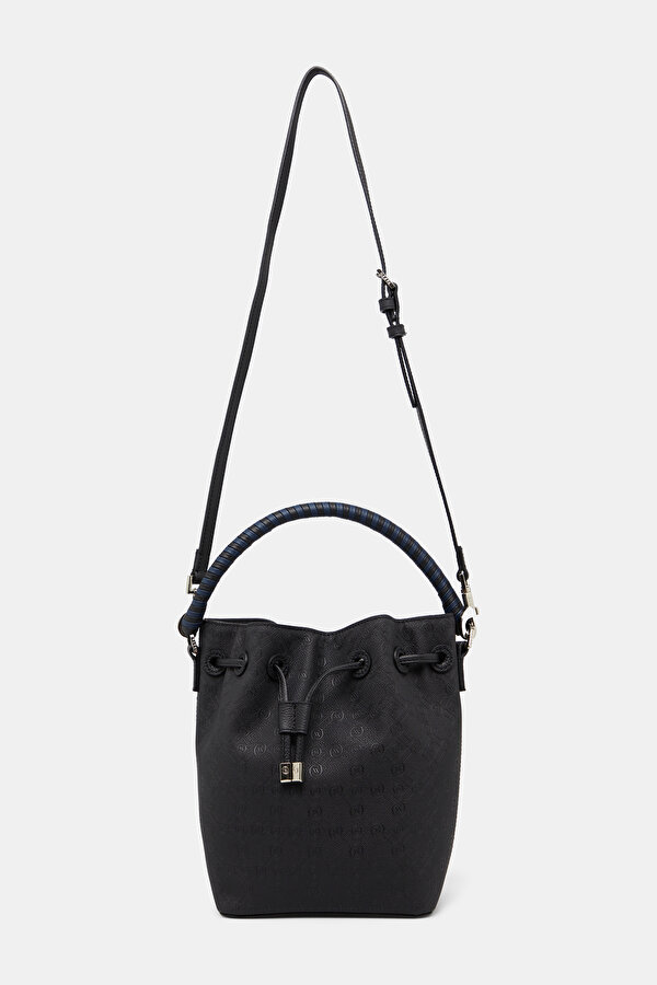 NAVY BLUE MONOGRAM BAG