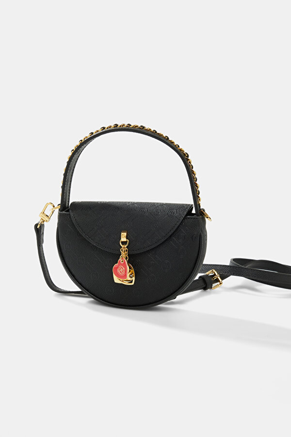 BLACK MONOGRAM BAG 7